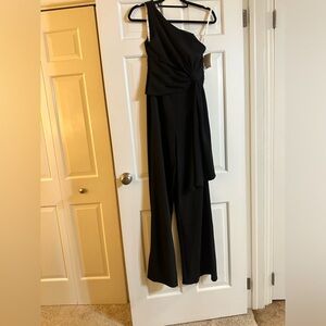 Brand new! David's Bridal Black Jumpsuit Sleek Silhouette